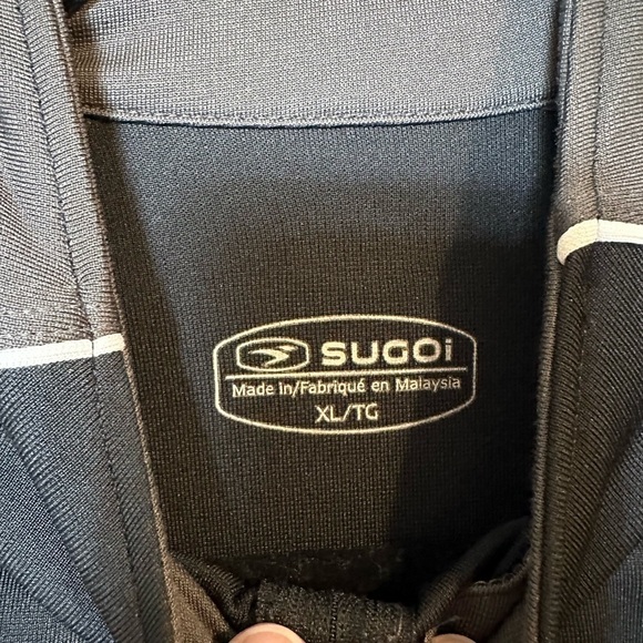 Sugoi Neo L/S Jersey Black Polyester Full Zip Men's Cycling Jacket Size XL - Picture 9 of 9